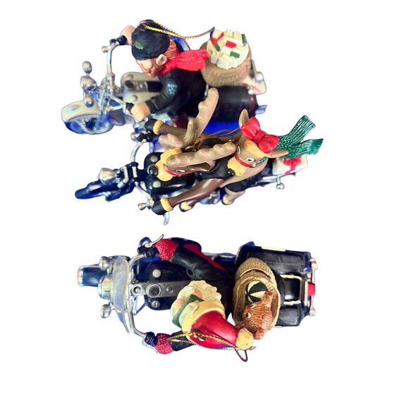 Harley Davidson King Of The Road Christmas Ornament 97-98 - 3 Ornaments - Picture 2 of 11